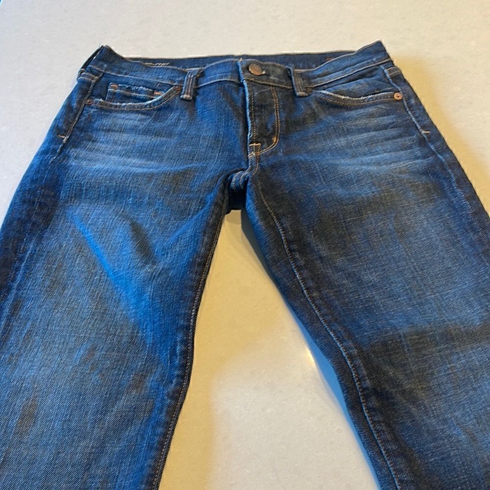 Citizens of humanity Kelly #063 stretch low waist cropped size 27 excellent.